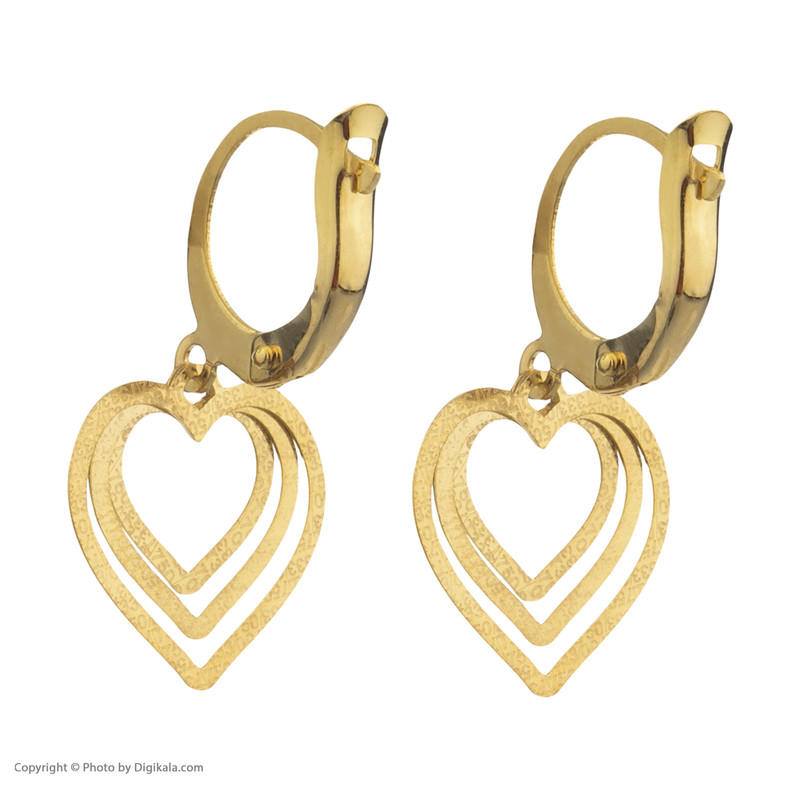 گوشواره طلا 18 عیار زنانه مایا ماهک مدل ME0985
