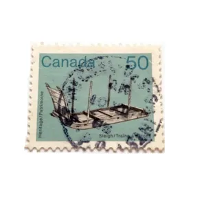 تمبر یادگاری مدل قایق قدیمی کد 50