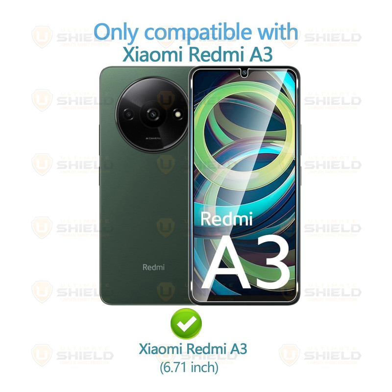 محافظ لنز دوربین آلتیمیت شیلد مدل 3D-UL مناسب برای گوشی موبایل شیائومی Redmi A3