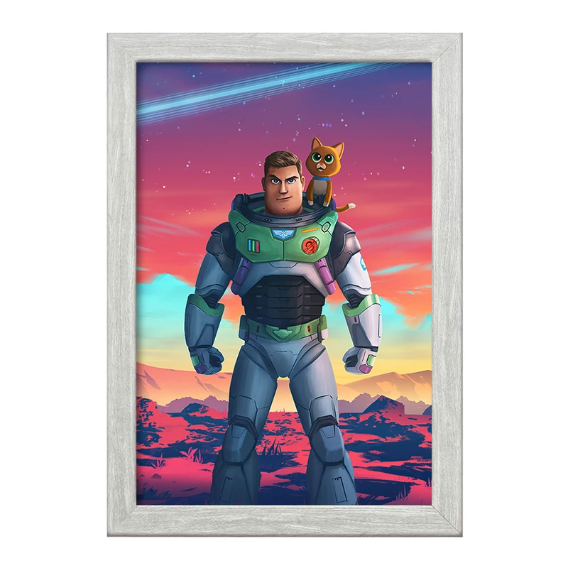 تابلو خندالو طرح انیمیشن باز لایتیر کد 26324