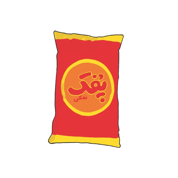 مگنت کت مپ مدل پفک نمکی