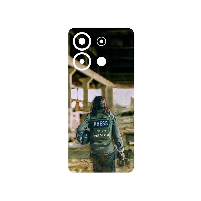 برچسب پوششی ماهوت مدل Reporter مناسب برای گوشی موبایل شیائومی Redmi Note 13 4G