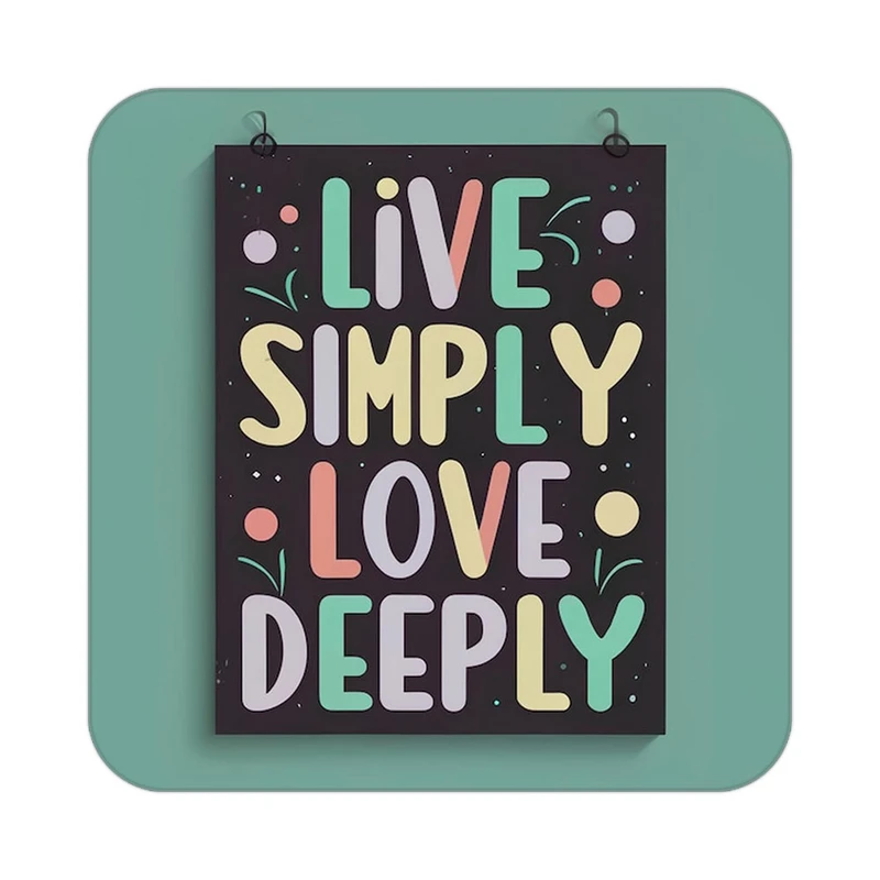 زیر لیوانی کاکتی طرح جملات انگیزشی و مثبت مدل mp25078