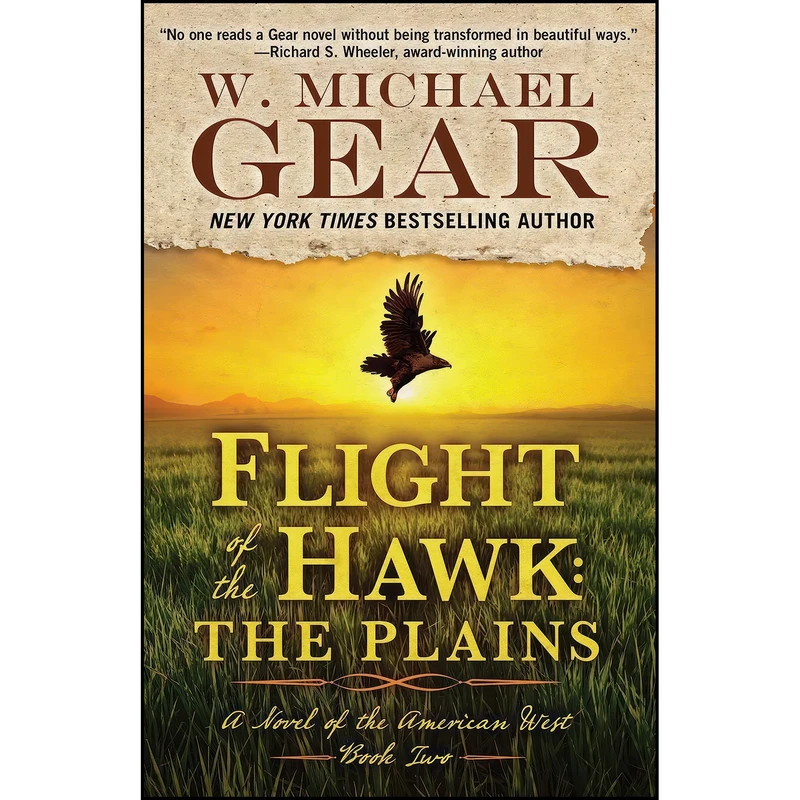 کتاب Flight of the Hawk اثر W. Michael Gear انتشارات Five Star Publishing