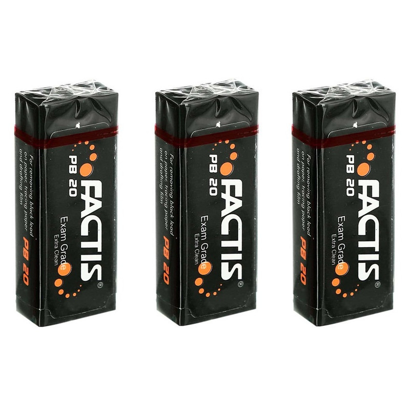 پاک کن فکتیس مدل PB 20 کد 007 بسته 3 عددی