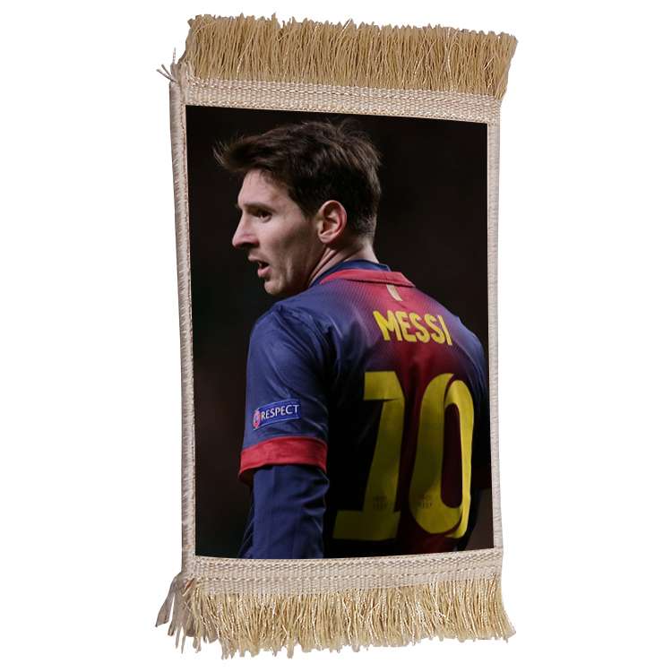 فرش ماشینی دیوارکوب مدل مسی کد 42