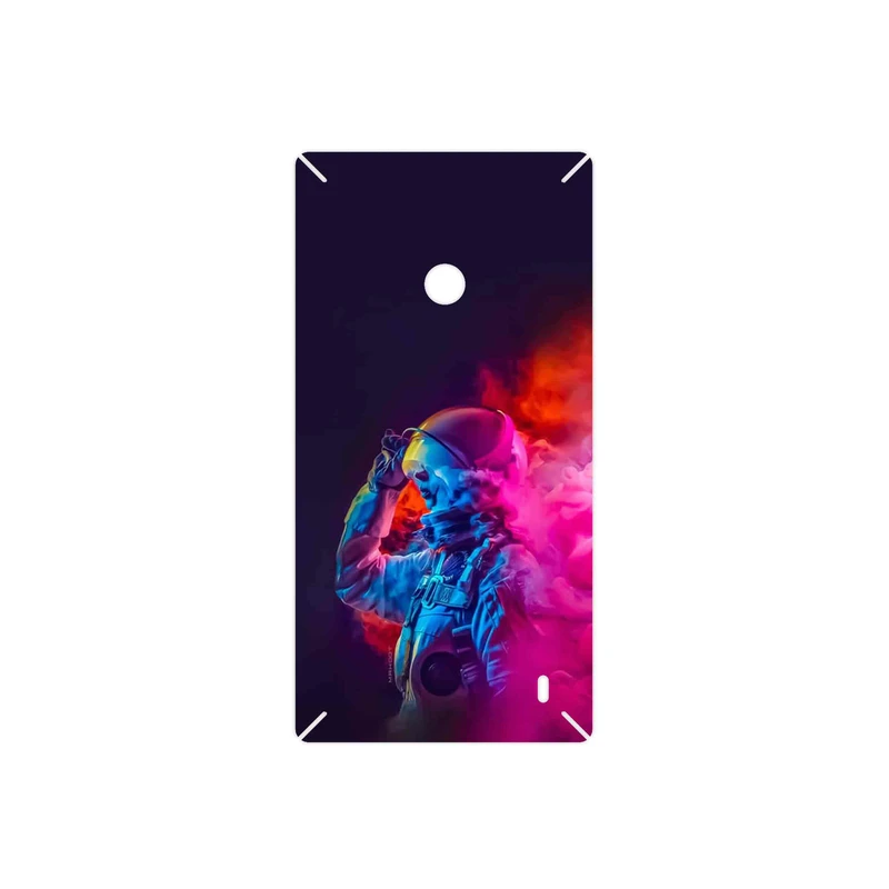 برچسب پوششی ماهوت مدل Smoke Rainbow Digital Art 1 مناسب برای گوشی موبایل نوکیا Lumia 520