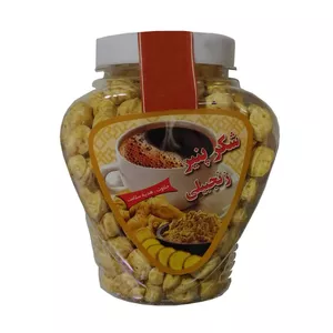 شکر پنیر طبیعی زنجبیلی حلاوت تبریز - 400 گرم