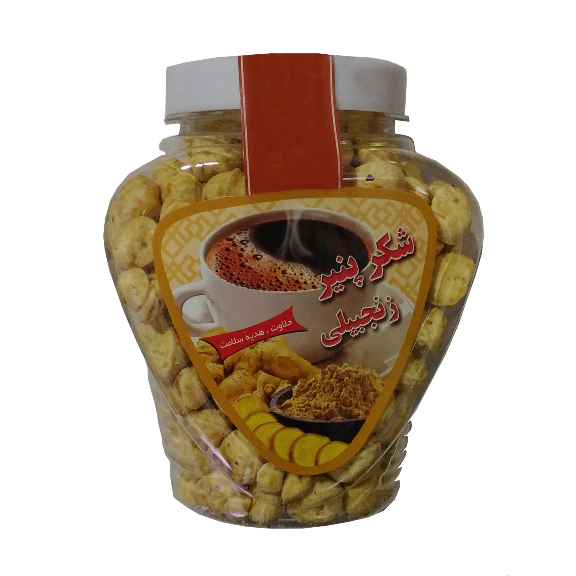 شکر پنیر طبیعی زنجبیلی حلاوت تبریز - 400 گرم