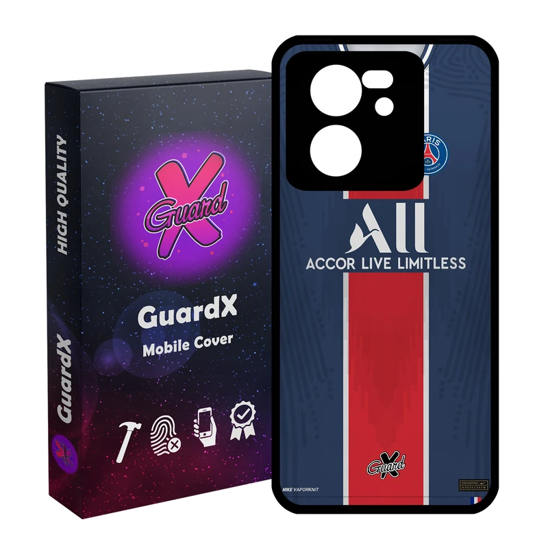 کاور گارد ایکس طرح PSG مدل Glass10255 مناسب برای گوشی موبایل شیائومی 13T/13T Pro/Redmi K60 Ultra