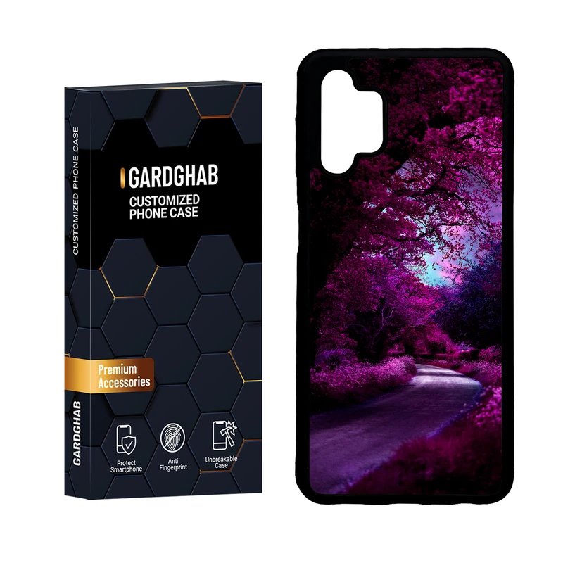 کاور گارد قاب مدل دور ژله ای منظره و طبیعت مناسب برای گوشی موبایل سامسونگ Galaxy A32 5G / M32 5G