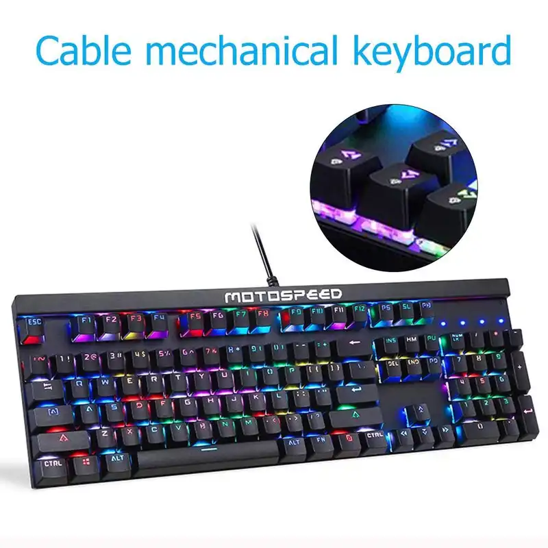 کیبورد مخصوص بازی متواسپید مدل CK103