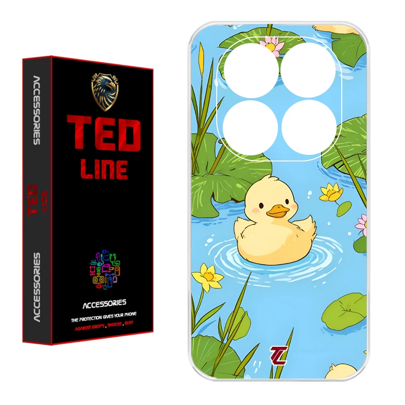 کاور تدلاین طرح اردک کد 1183 مناسب برای گوشی موبایل شیائومی Poco X7 / Redmi Note 14 Pro 4G