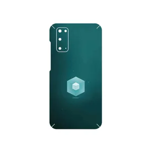 MAHOOT Minimal Cube icon Cover Sticker for Samsung Galaxy S20