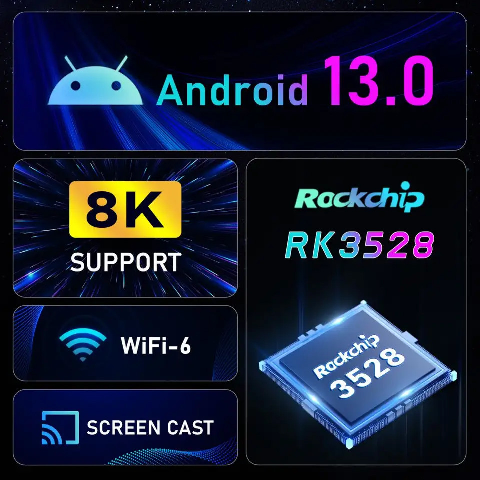 اندروید باکس اچ96 مدل Max 13