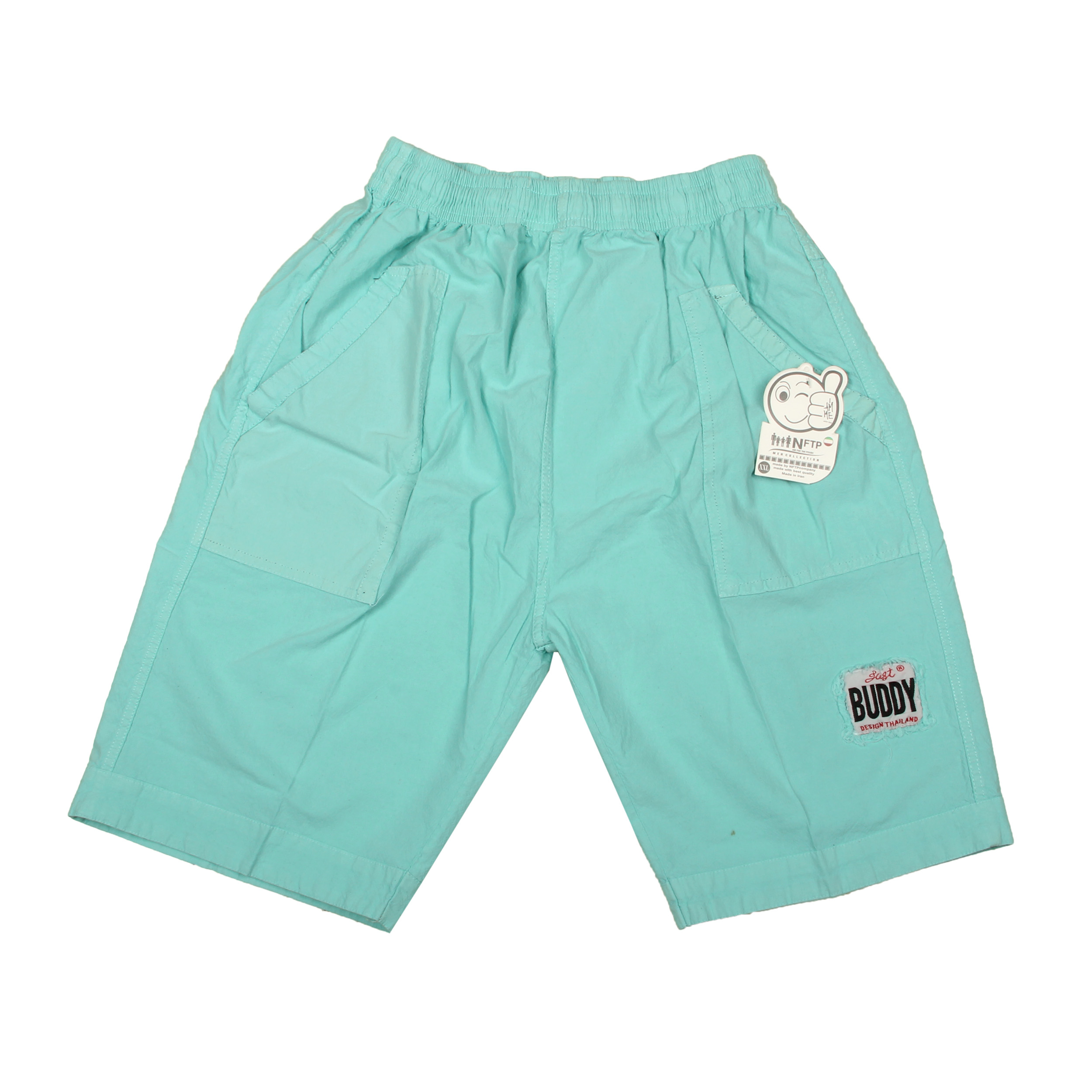 شلوارک مردانه مدل کیان رنگ آبی