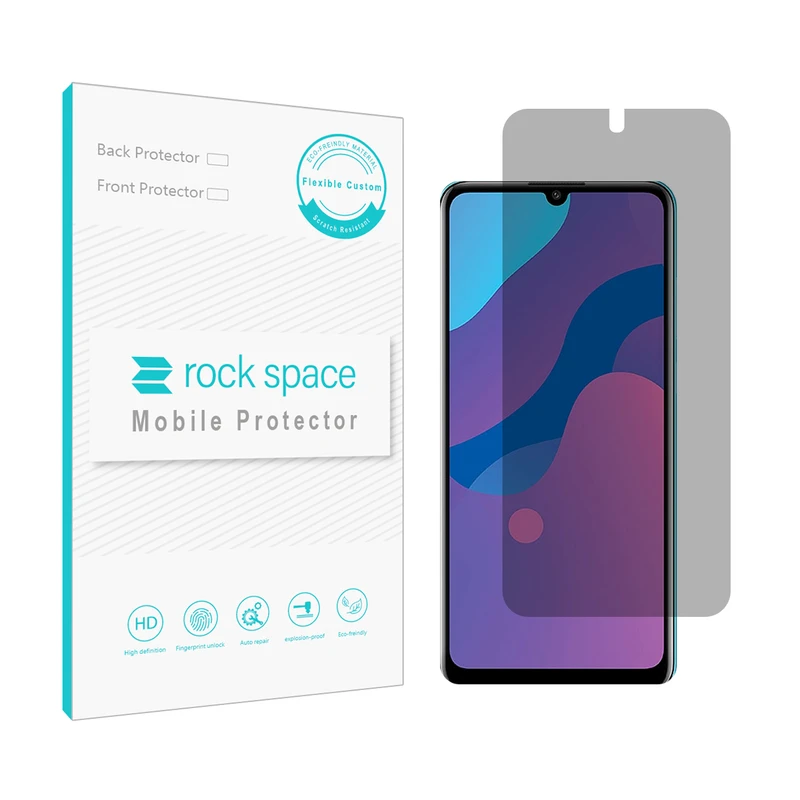 محافظ صفحه نمایش حریم شخصی راک اسپیس کد PRV مناسب برای گوشی موبایل آنر 9A