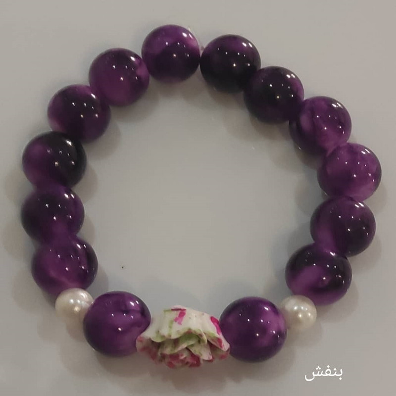 دستبند دخترانه مدل گل 001