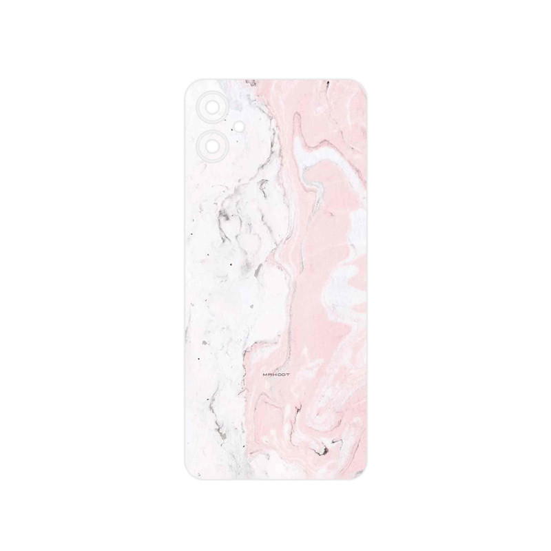 برچسب پوششی ماهوت مدل Blanco_Pink_Marble مناسب برای گوشی موبایل سامسونگ Galaxy A05