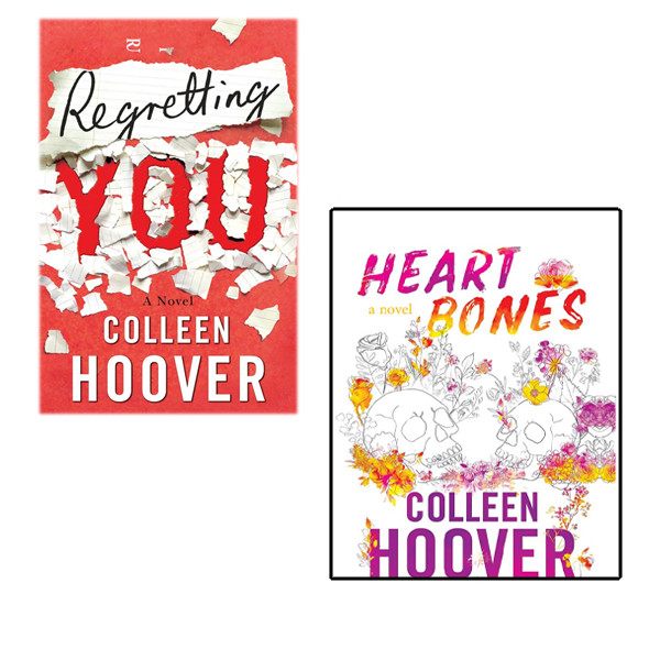 کتاب Heart Bones و Regretting You اثر Colleen Hoover انتشارات آینده کتاب 2 جلدی