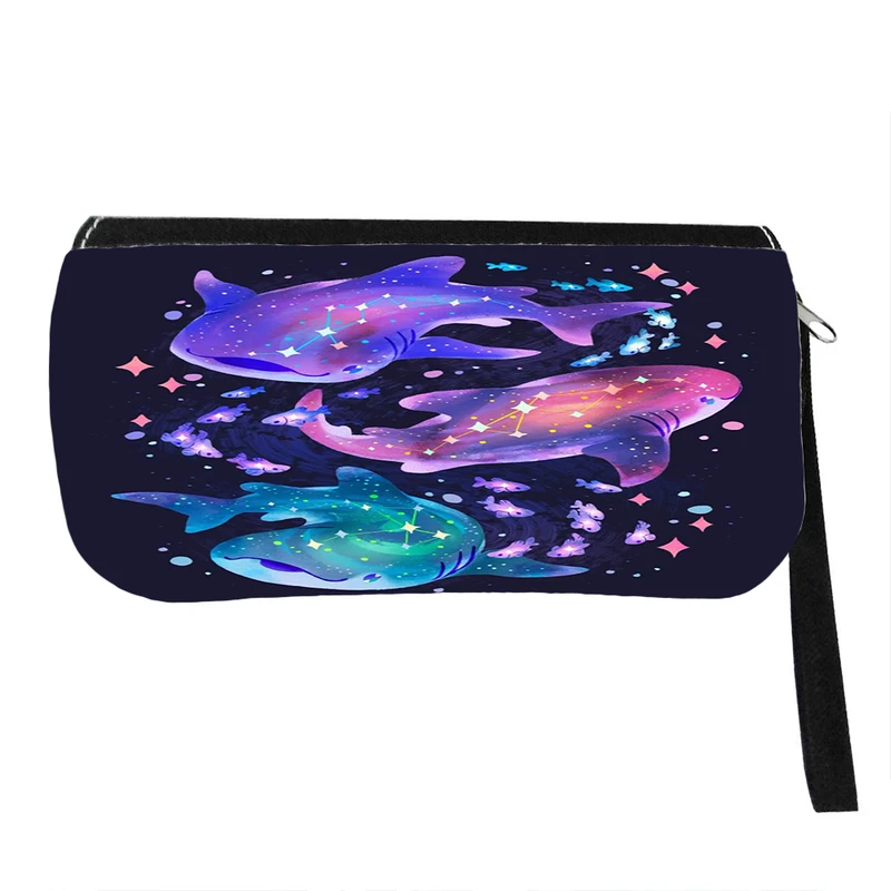 جامدادی پاد آفرین مدل فانتزی طرح دریا نهنگ دلفین کد p1353