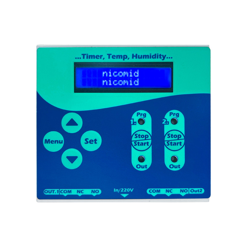 کنترل دما و رطوبت نیکامید مدل 2