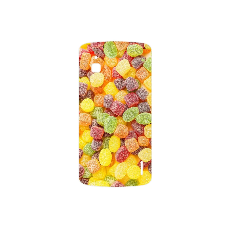 برچسب پوششی ماهوت مدل Gummi candy 2 مناسب برای گوشی موبایل گوگل Nexus 4