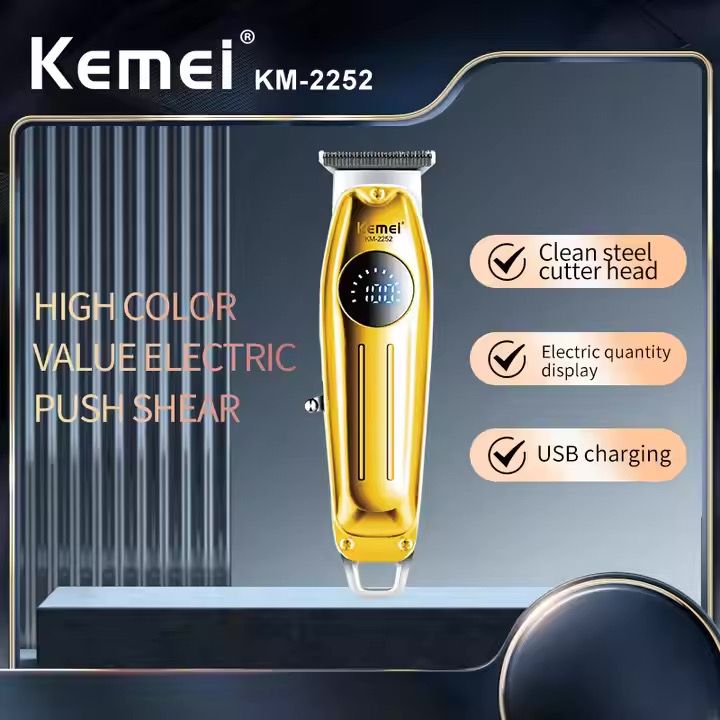 ماشین اصلاح موی صورت شارژی کیمی مدل KM-2252 -  - 4