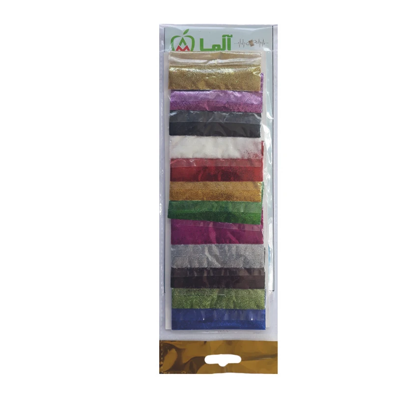 پودر اکلیل آلما کد 112 بسته 12 عددی