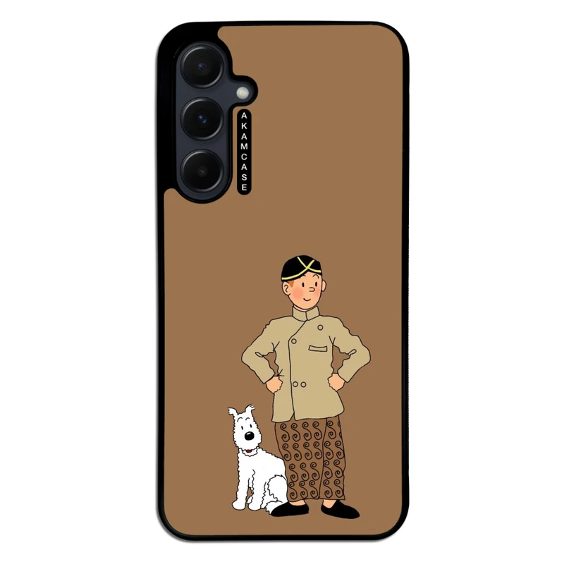 کاور آکام مدل AMC-WSGA55-TINTIN-23 مناسب برای گوشی موبایل سامسونگ Galaxy A55
