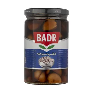 ترشی سیر حبه بدر - 650 گرم 