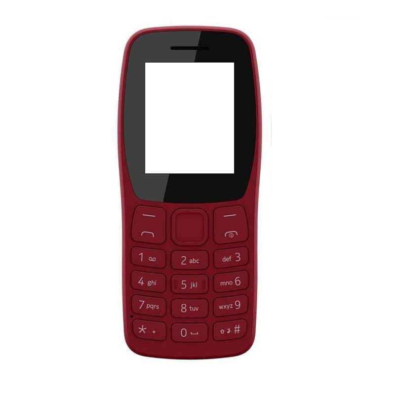 شاسی گوشی موبایل مدل GN-1052022RED-1412 مناسب برای گوشی موبایل نوکیا 105 2022
