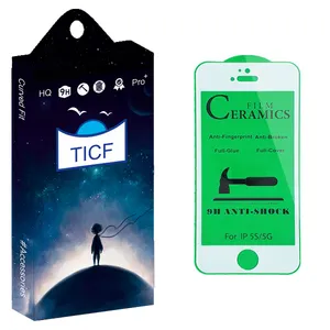 TICF +HD Ceramics Screen Protector For Apple iPhone 5