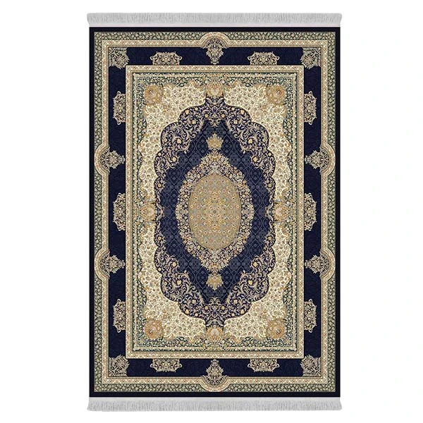 فرش پارچه‌ای دفه مدل فرشینه طرح مدرن کد 244