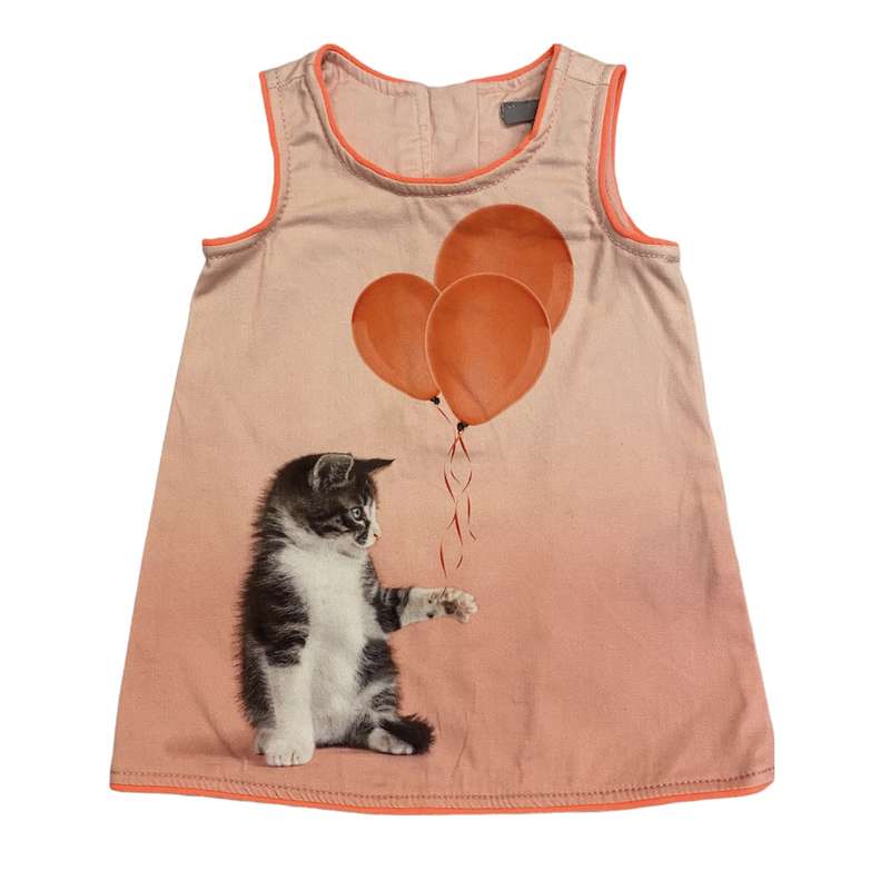 پیراهن دخترانه جی بی سی طرح گربه