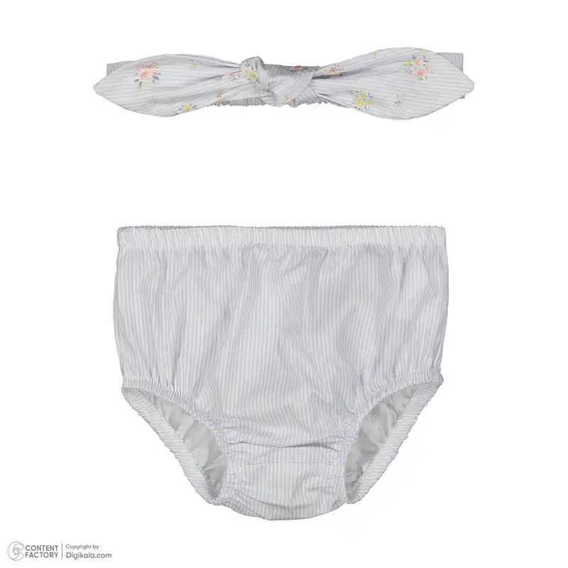 ست 3 تکه لباس نوزادی دخترانه ایندیگو مدل 140211094