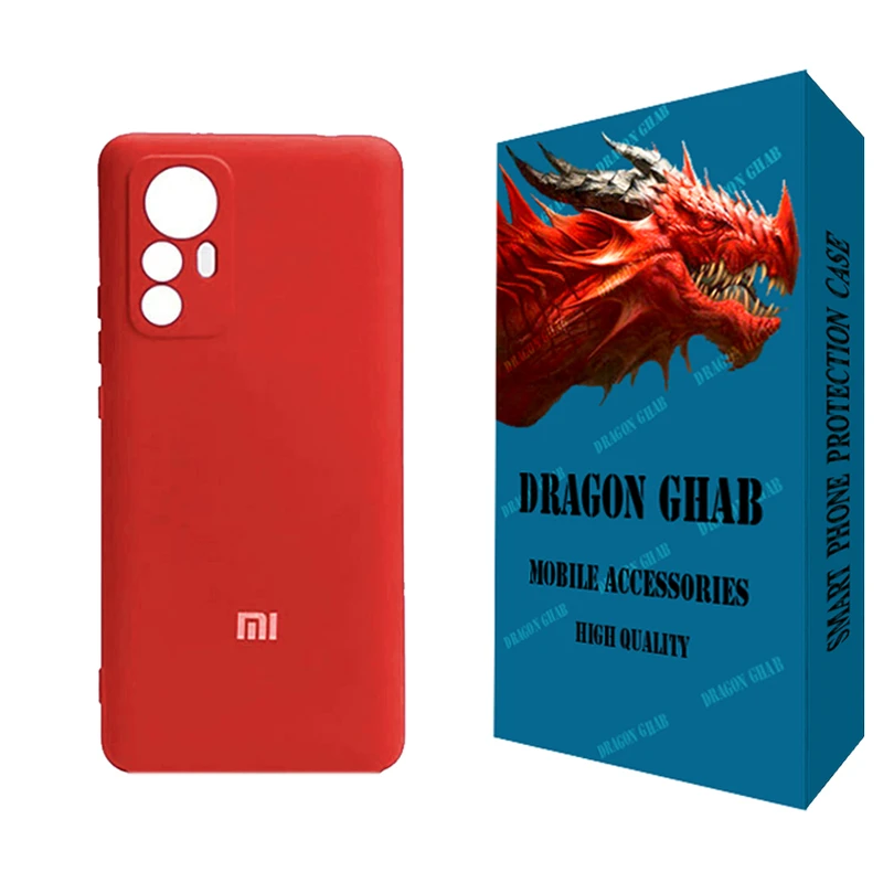 کاور دراگون قاب مدل سیلیکونی مناسب برای گوشی موبایل شیائومی 12T