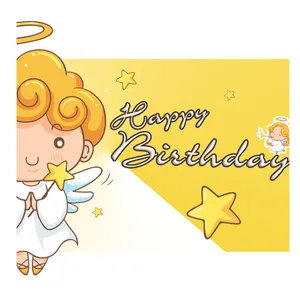 بنر تولد مدل تم فرشته مهربان کد 121100100