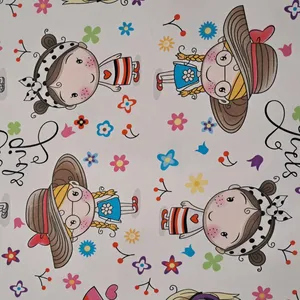 پارچه ملحفه عرض 2.4 متر مدل دختر رنگ سفید