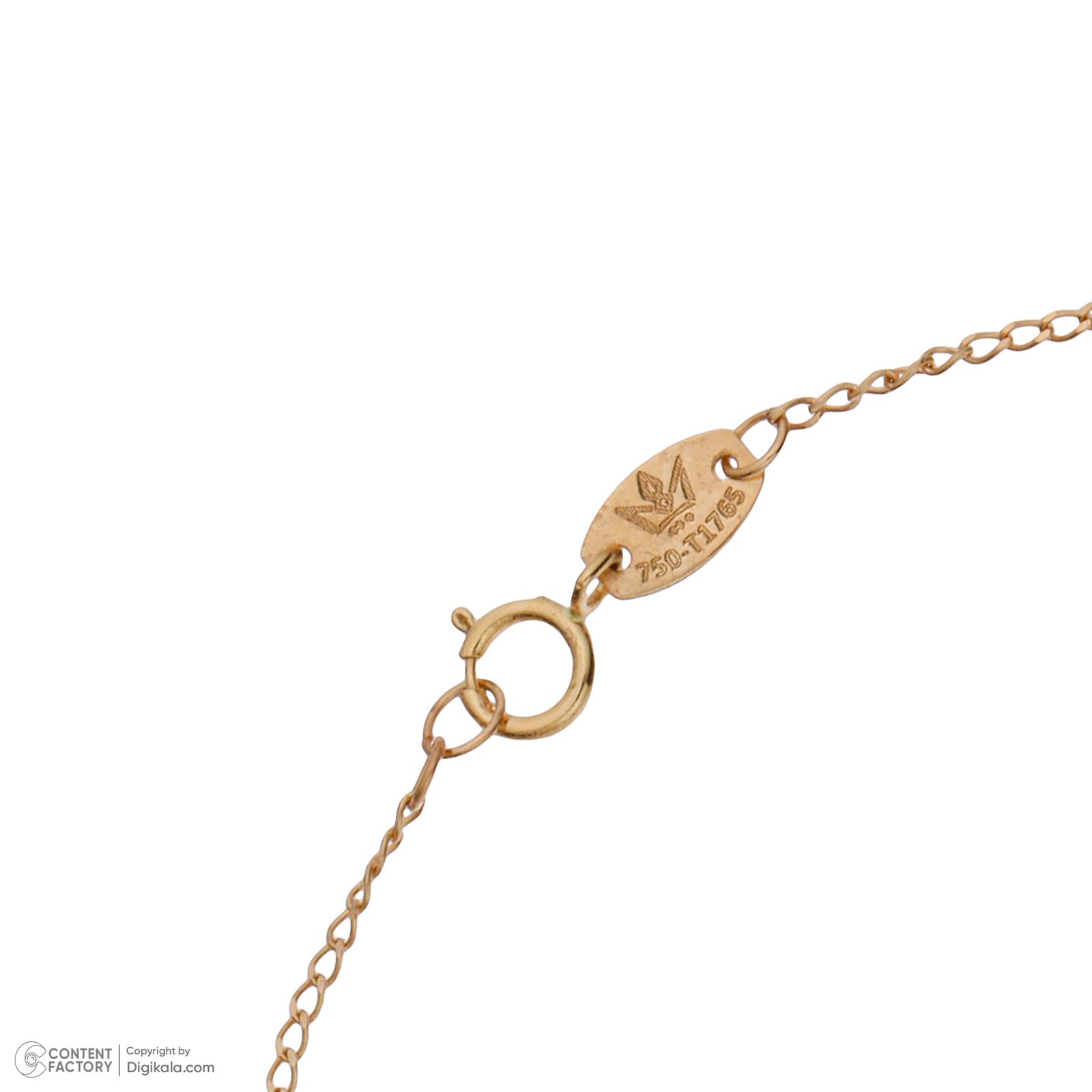 دستبند طلا 18 عیار زنانه مایا ماهک مدل MB1693 -  - 3