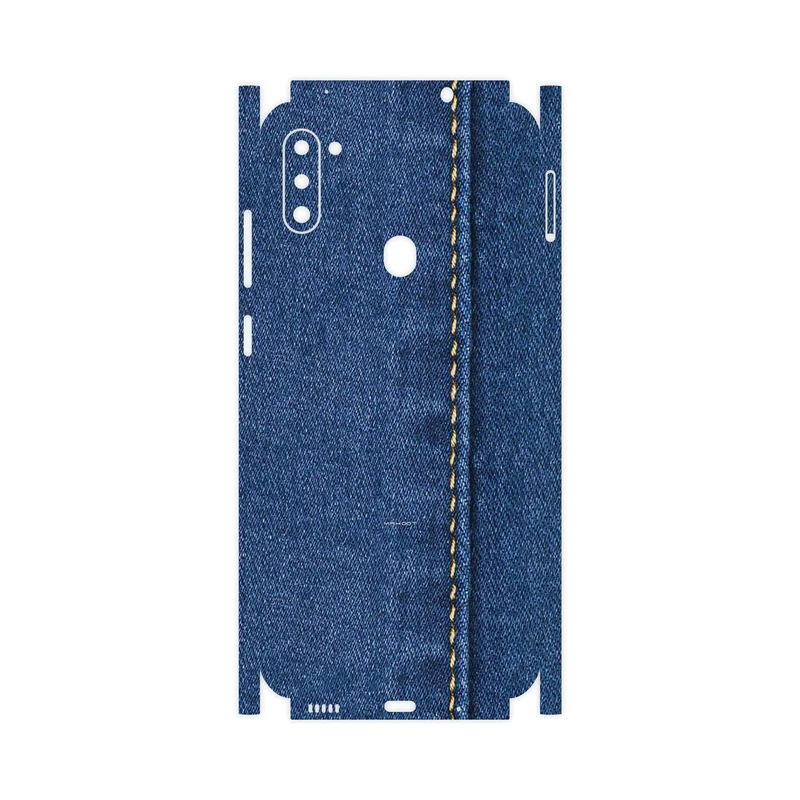 برچسب پوششی ماهوت مدل Fabric Texture 8-FullSkin مناسب برای گوشی موبایل سامسونگ Galaxy M11
