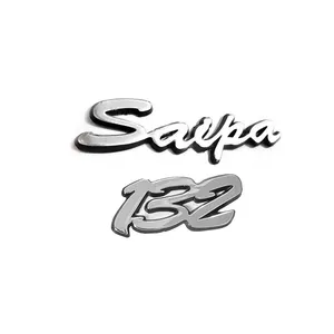 آرم صندوق عقب خودرو قطعه سازان کبیر مدل ARM-PRIDE-30104 مناسب برای پراید 132 مجموعه 2 عددی