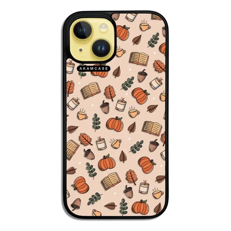 کاور آکام مدل AMC-WA15-PUMPKIN-7 مناسب برای گوشی موبایل اپل iPhone 15