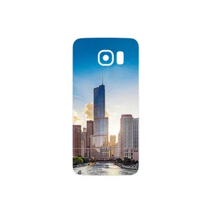 MAHOOT City of Chicago Cover Sticker for Samsung Galaxy S6