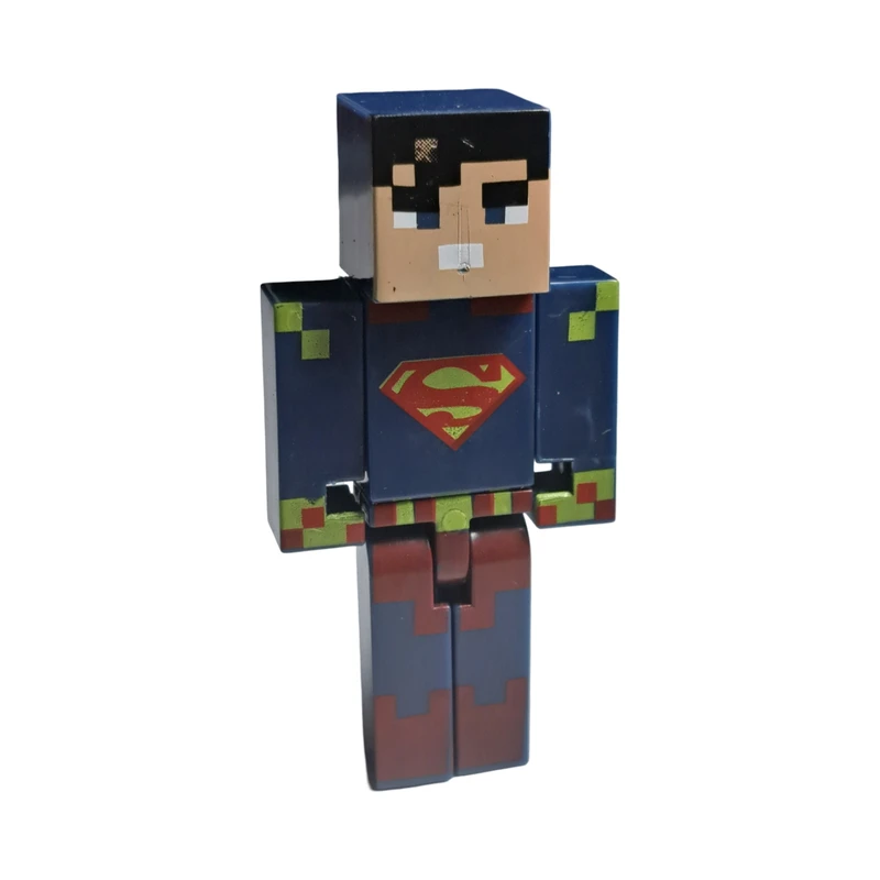 اکشن فیگور مدل ماینکرافت طرح اسکین سوپرمن