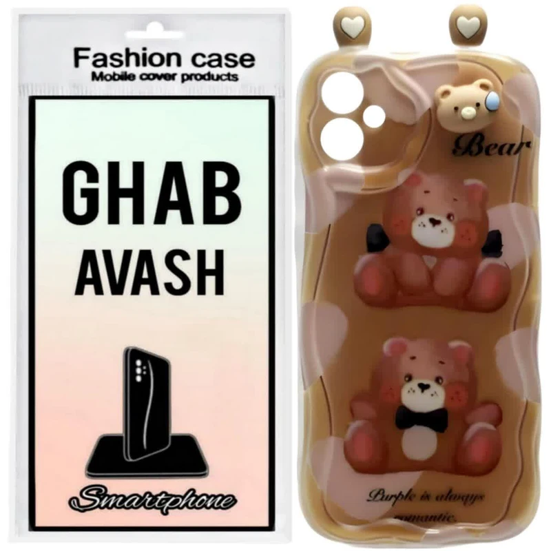 کاور قاب پلاس طرح عروسکی گوشدار مدل 08A مناسب برای گوشی موبایل سامسونگ GALAXY A05