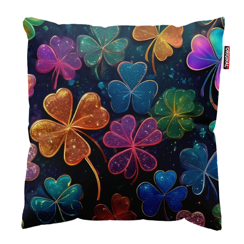   کوسن پاد آفرین طرح گل کد 2152 سایز 30*30 سانتی متر