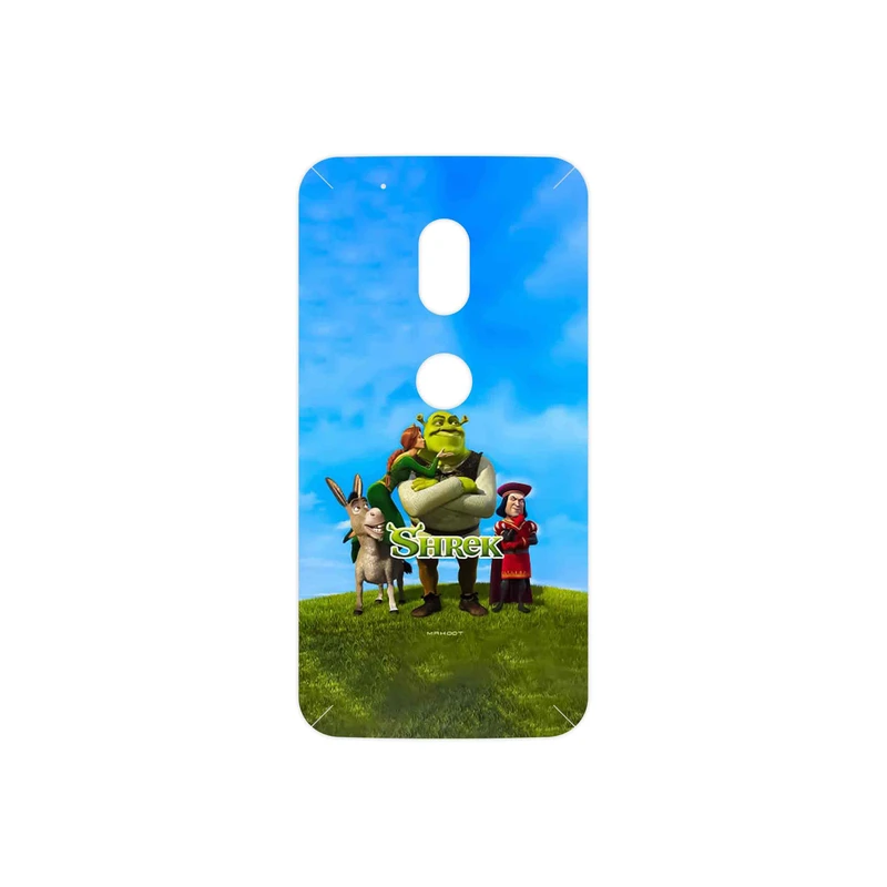 برچسب پوششی ماهوت مدل Shrek مناسب برای گوشی موبایل موتورولا Moto G4 Play