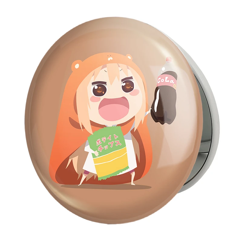 آینه جیبی خندالو طرح دوما اومارو انیمه تومو داچی گیم Tomodachi Game مدل تاشو کد 18468 