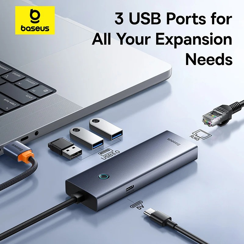 هاب 4 پورت USB-C بیسوس مدل BS-OH109